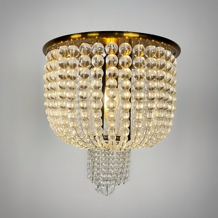 Потолочная Люстра Jacqueline White Sconce Brass Imperiumloft 186172-22 - фото