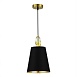 Подвес ST-Luce Латунь/Черный E27 1*40W SL1759.303.01 - фото
