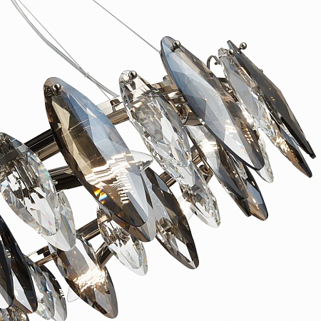 Люстра подвесная ST-Luce Никель/Прозрачный E14 8*40W SL1227.103.08 - фото