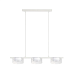 Подвесная люстра Arte Lamp ALIUS A8042SP-3WH - фото