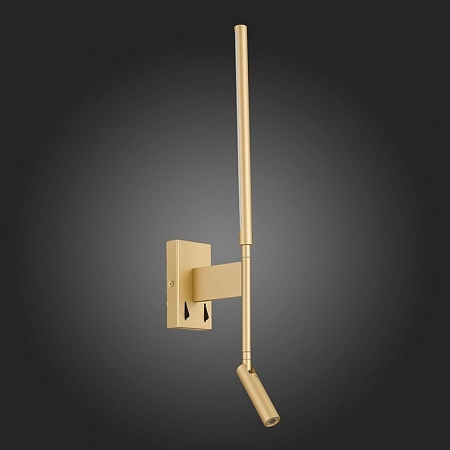 Светильник настенный ST-Luce Матовое золото/Белый LED 2*6+3W 3200K SL1580.201.02 - фото