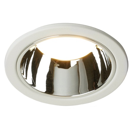 Светильник встраиваемый Feron DL3102 потолочный MR16 G5.3 белый + хром - фото