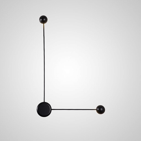 Бра Pin Wall Light B Black Imperiumloft 212751-22 - фото