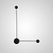 Бра Pin Wall Light B Black Imperiumloft 212751-22 - фото