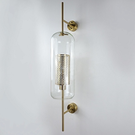 Настенный Светильник Catch Wall Cylinder L78 Brass Imperiumloft 189447-26 - фото