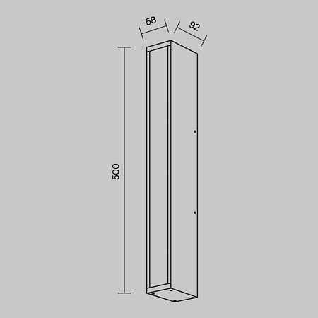 Настенный светильник (бра) Outdoor Corte O571WL-L20B3K - фото