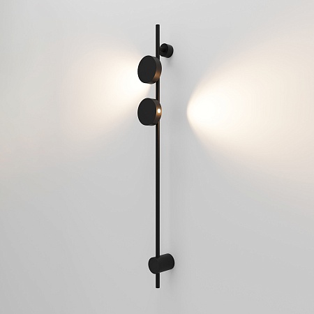 Cветильник настенный светодиодный Illume черный 3000K 40154/LED Elektrostandard - фото