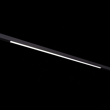 Магнитный трековый светильник Черный LED 1*40W 4000K 2 600Lm Ra>90 120 IP20 L1 206xW22x ST360.446.40 - фото