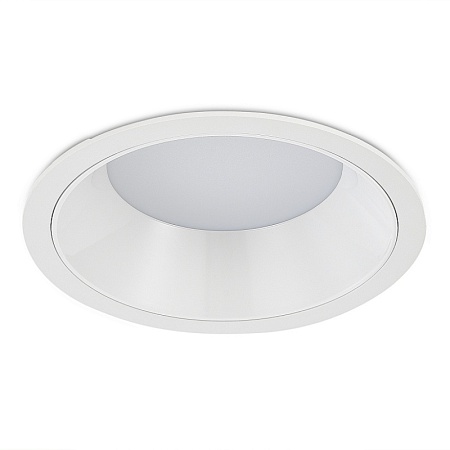 Св-к встр. Черный LED 1*18W 3000K 1 620Lm Ra80 120° IP20 D160xH60 100-240V ST755.438.18 - фото