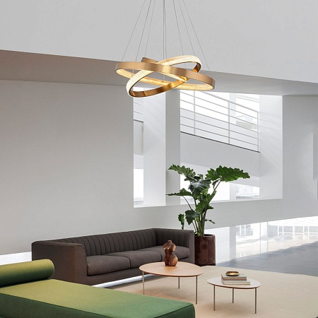 Подвесной светильник Eurosvet 90176/3 медный - фото