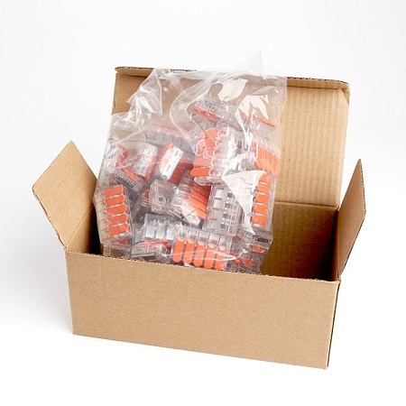 Универсальная компактная клемма 5-проводная STEKKER, LD221-615 - фото