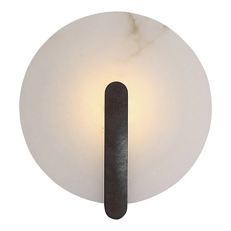 Светильник настенный ST-Luce черный/алебастр LED 1*5W 3000K SL1195.401.01 - фото