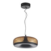 Светильник подвесной ST-Luce Черный/Коричневый, с пузырьками LED 1*42W 3000K SL6014.603.01