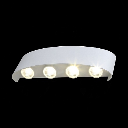 Светильник уличный настенный ST-Luce Белый кварцевый LED 8*1W 4000K SL089.501.08 - фото