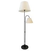 Торшер с абажуром ARTE LAMP A5068PN-2BK