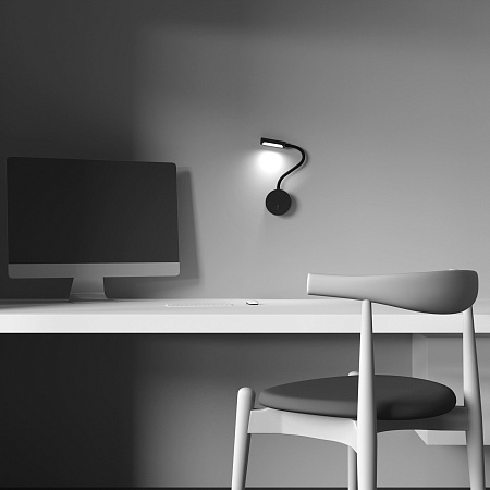 Настенный светильник (бра) Technical Stem C035WL-L3B3K - фото