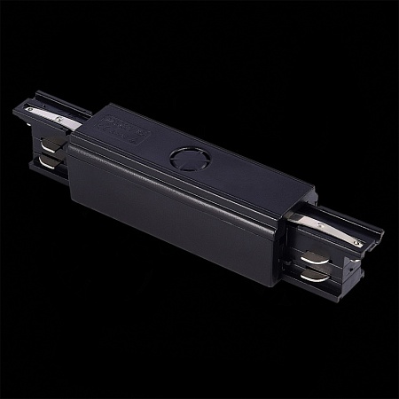 Центральный токоподвод для трехфазного шинопровода ST-Luce Черный ST030.409.13 - фото