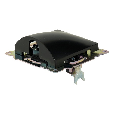 Кабельный вывод (механизм), STEKKER, серия Катрин, черный, GLS00-7116-05 - фото