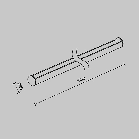 Комплектующие для текстильной подвесной системы Technical TRA130SR-1B - фото