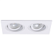 Точечный встраиваемый светильник ARTE LAMP TARF A2178PL-2WH - фото