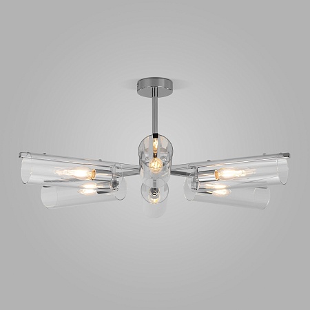 Потолочный светильник Eurosvet 70144/6 хром - фото