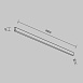 Линейный светильник Technical LL311047 - фото