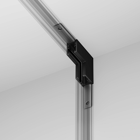 Коннектор угловой внутренний, накладной Levity  - фото