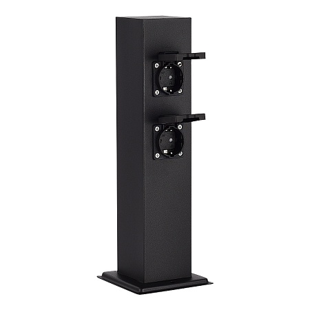 Столб уличный 4 розетки ST-Luce черный 3500W SL9012.415.00 - фото