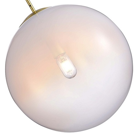 Подвес ST-Luce Золотистый/Прозрачно-белый E27 1*60W SL1190.223.01 - фото