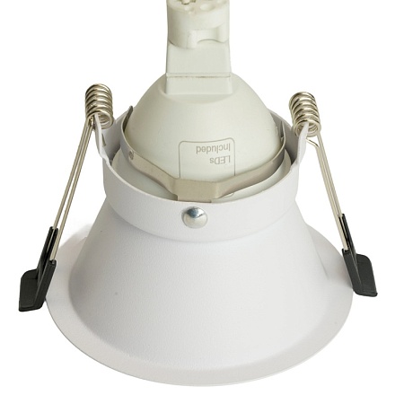 Светильник встраиваемый Feron DL3110 потолочный MR16 G5.3 белый - фото