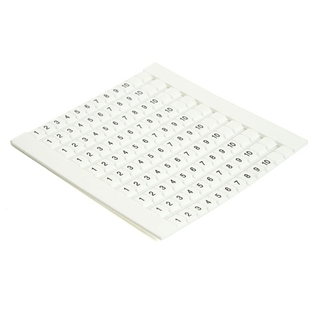 Маркеры для ЗНИ (JXB ST) с нумерацией 1-10 LD556-5 STEKKER - фото