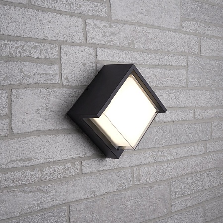 Светильник уличный светодиодный Feron DH108, 12W, 720Lm, 4000K, черный - фото