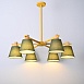 Потолочная Люстра На Штанге Natura A Green 6 Imperiumloft 177993-26 - фото