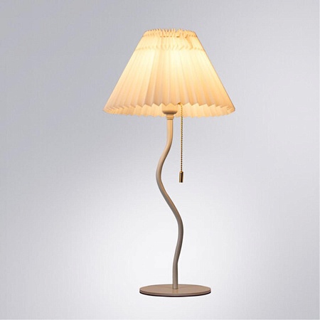 Декоративная настольная лампа Arte Lamp AGATHA A5069LT-1WH - фото