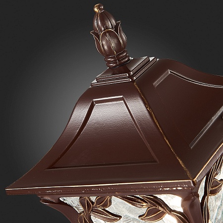 Светильник уличный наземный ST-Luce Кофейный/Кофейный, Прозрачный E27 1*60W SL083.705.01 - фото