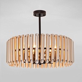 Потолочный светильник Bogate's 361/5 латунь / черный