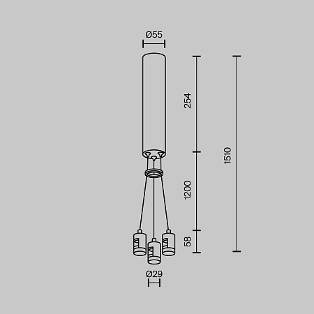 Комплектующие для трековой системы Technical TRA154SW-BB-R-B - фото