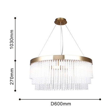 Подвесная люстра Favourite 4189-8P - фото