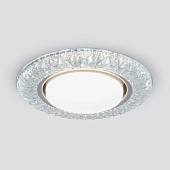 Точечный светильник с LED подсветкой 3020 GX53 CL прозрачный