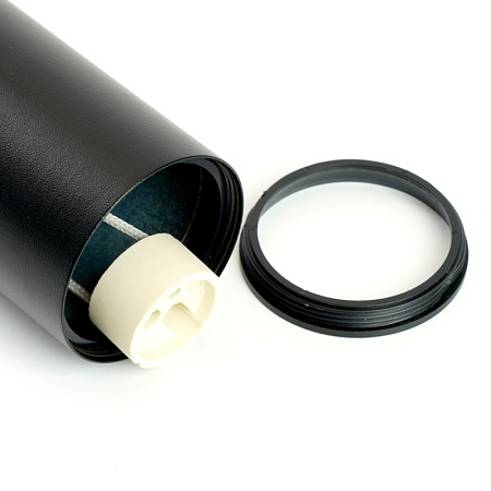 Светильник Feron AL195 трековый однофазный на шинопровод под лампу GU10, черный - фото