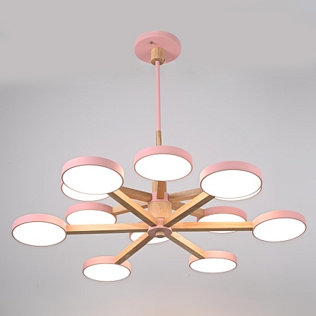 Подвесная Люстра Turna Dbl L12 Pink Imperiumloft 229083-26 - фото