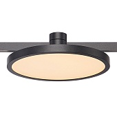 Магнитный трековый светильник FARM Черный LED 1*10W 3000K 500Lm Ra80 120 IP20 D168xH54 ST818.406.12