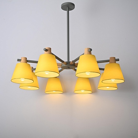 Потолочная Люстра На Штанге Natura A Yellow 8 Imperiumloft 177990-26 - фото