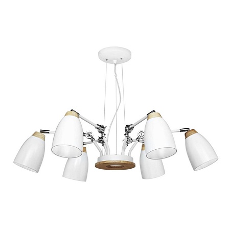 LOFT4402/6WH Подвесная люстра LOFT IT Watchman - фото