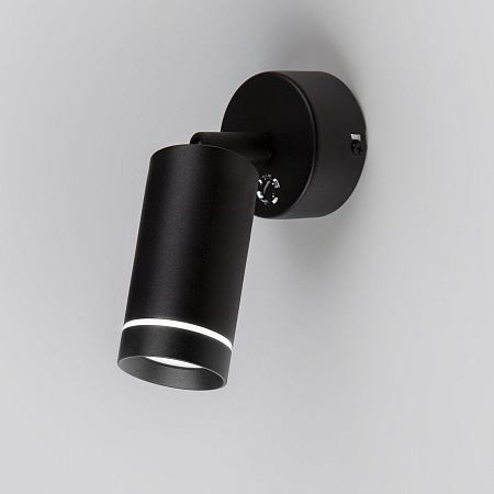 Настенный светодиодный светильник Glory SW LED черный Glory SW LED черный (MRL LED 1005) Elektrostandard - фото