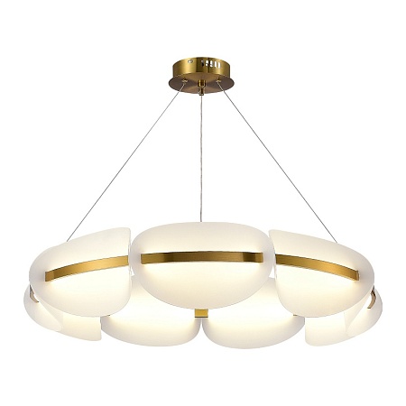Люстра подвесная ST-Luce Золотистый/Белый LED 1*56W 3000K SL1304.203.56 - фото