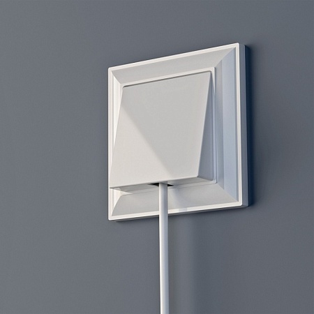 Рамка на 1 пост (белый) W0012201 - фото