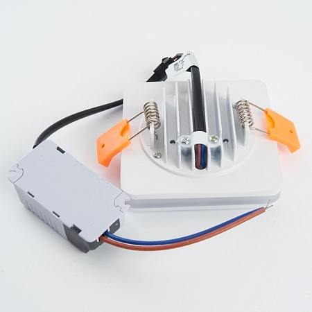 Светодиодный светильник Feron AL601 встраиваемый 7W 4000K белый - фото