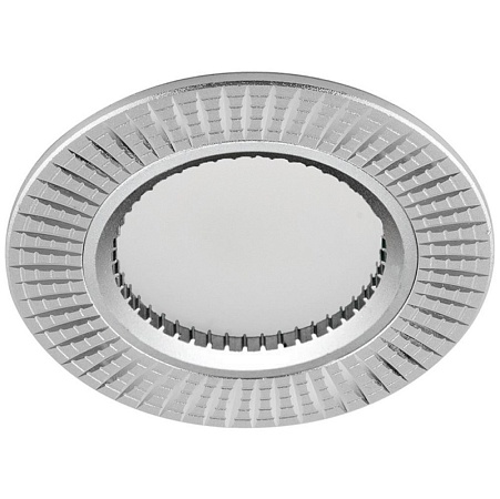 Светильник встраиваемый Feron GS-M369 потолочный MR16 G5.3 серебристый - фото