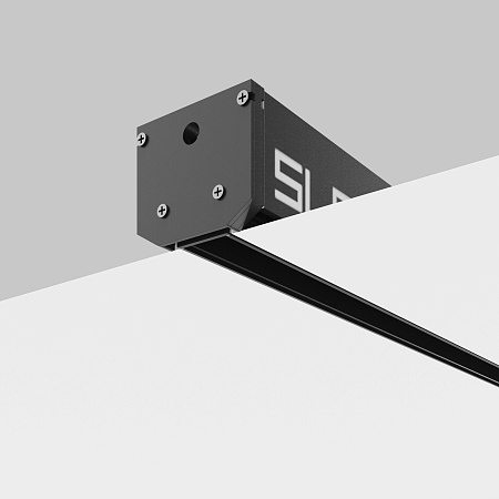 Трековая система Technical подвесная магнитная чёрная 200x200 TS-X-200-TR101-2-100W3K-B